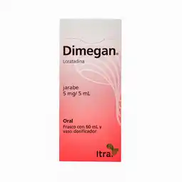 Farmacias YZA Dimegan Jarabe 100Mg 60Ml oferta