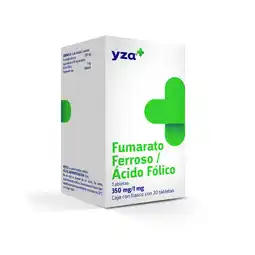 Farmacias YZA Yza Fumarato Fer Ac Fo 350Mg/1Mg 30 Caps oferta