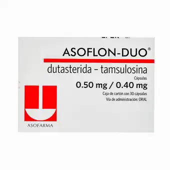 Farmacias YZA Asoflon Duo 0.5Mg/0.4Mg 30 Caps oferta