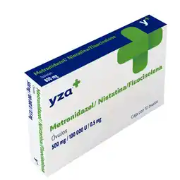 Farmacias YZA Yza Metronidazol/Nistatina/Fluocinolona oferta