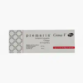 Farmacias YZA Premarin Crema Vaginal 62.5Mg/100G 43G oferta