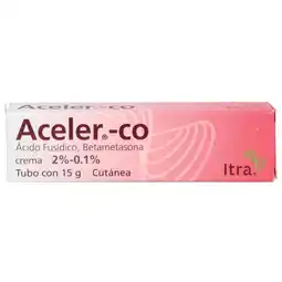 Farmacias YZA Aceler Co 2%/0.1% Crema 15G oferta