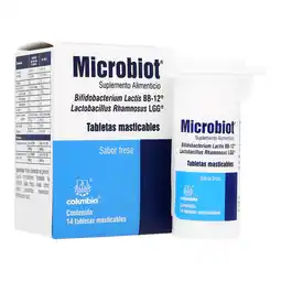 Farmacias YZA Microbiot Masticables 14 Tabs oferta