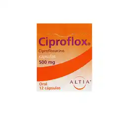 Farmacias YZA Ciproflox 500Mg 12 Caps oferta