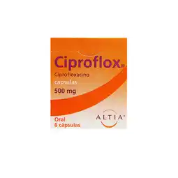 Farmacias YZA Ciproflox 500Mg 6 Caps oferta