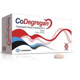Farmacias YZA Co-Degregan 75Mg/100Mg 28 Tabs oferta