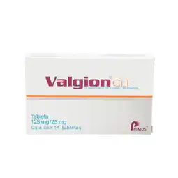 Farmacias YZA Valgion Clt 125Mg/25Mg 14 Tabs oferta