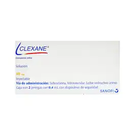 Farmacias YZA Clexane Inyectable 40Mg 2 Jga oferta