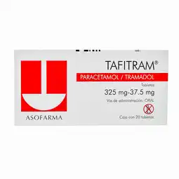 Farmacias YZA Tafitram 325Mg/37.5Mg 20 Comp oferta