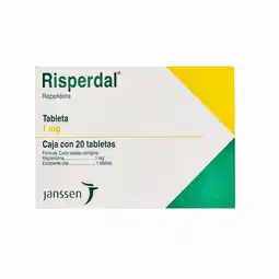 Farmacias YZA Risperdal 1Mg 20 Tabs oferta