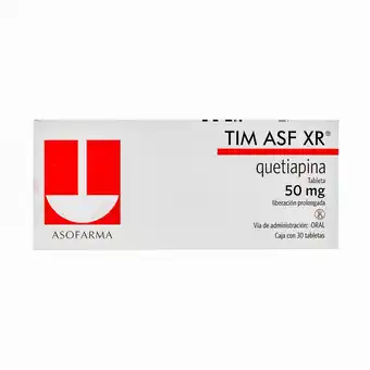 Farmacias YZA Tim Asf Xr 50Mg 30 Tabs oferta