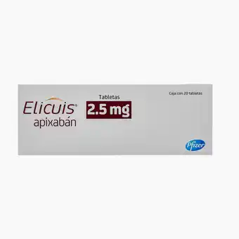 Farmacias YZA Elicuis 2.5Mg 20 Comp oferta