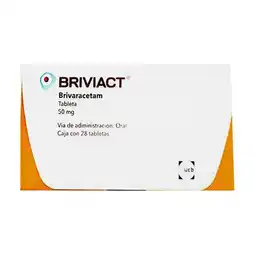 Farmacias YZA Briviact 50Mg 28 Tabs oferta