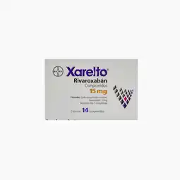 Farmacias YZA Xarelto 15Mg 14 Comp oferta