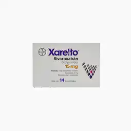 Farmacias YZA Xarelto 15Mg 14 Comp oferta