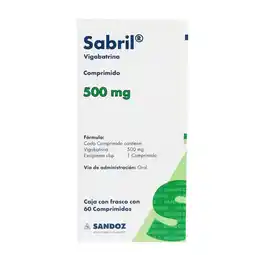 Farmacias YZA Sabril 500Mg 60 Tabs oferta