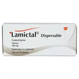 Farmacias YZA Lamictal Dispersable 100Mg 28 Tabs oferta