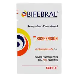 Farmacias YZA Bifebral Suspension 70Ml oferta