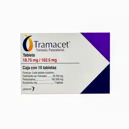 Farmacias YZA Tramacet 18.75Mg/162.5Mg 10 Tabs oferta