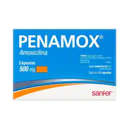 Farmacias YZA Penamox 500Mg 12 Caps oferta