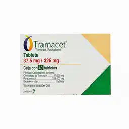 Farmacias YZA Tramacet 37.5Mg/325Mg 40 Tabs oferta