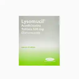 Farmacias YZA Lysomucil Efervescente 600Mg 20 Caps oferta