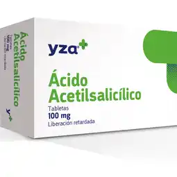 Farmacias YZA Yza Acido Acetilsalicilico 100Mg 30 Tabs oferta