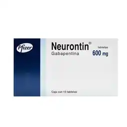 Farmacias YZA Neurontin 600Mg 15 Tabs oferta