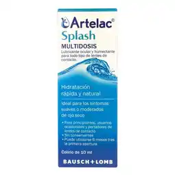 Farmacias YZA Artelac Splash Solucion 10Ml oferta