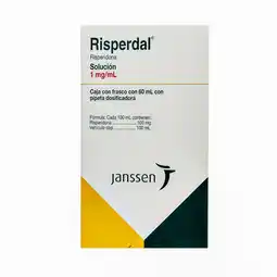 Farmacias YZA Risperdal Gotas 100Mg 60Ml oferta