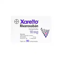 Farmacias YZA Xarelto 10Mg 30 Comp oferta