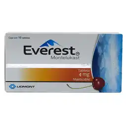 Farmacias YZA Everest Masticable 4Mg 10 Tabs oferta