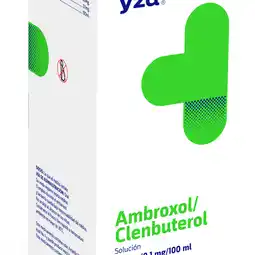 Farmacias YZA Yza Ambroxol, Clembuterol 150Mg/0.1Mg 120Ml oferta