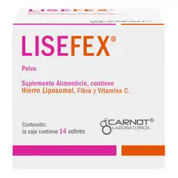 Farmacias YZA LISEFEX 1.5G 14 SBS oferta