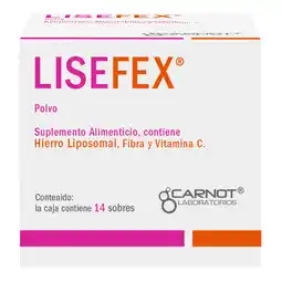 Farmacias YZA LISEFEX 1.5G 14 SBS oferta