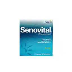 Farmacias YZA Senovital Masticable 5Mg 30 Tabs oferta