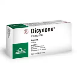 Farmacias YZA Dicynone 500 Mg Cpr 20 oferta