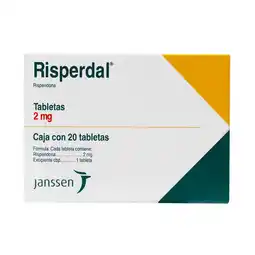 Farmacias YZA Risperdal 2Mg 20 Tabs oferta