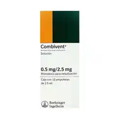 Farmacias YZA Combivent 0.5Mg/2.5Mg 10 Amp X 2.5Ml oferta