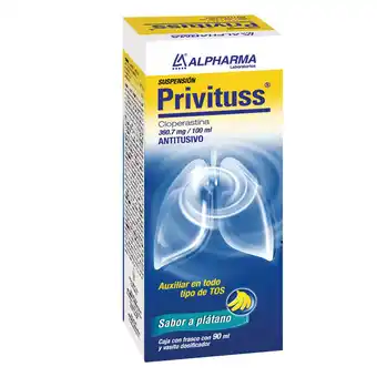 Farmacias YZA Privituss Suspension + Vaso Dosifi 90Ml oferta