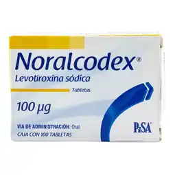 Farmacias YZA Noralcodex 100Mg 100 Tabs oferta