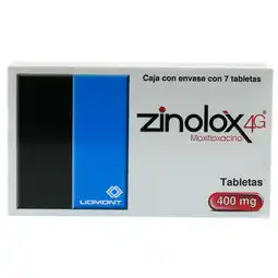 Farmacias YZA Zinolox4G 400Mg 7 Tabs oferta