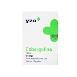 Farmacias YZA Yza Cabergolina 0.5Mg 2 Tabs oferta