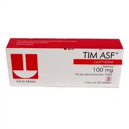 Farmacias YZA Tim Asf 100Mg 30 Tabs oferta