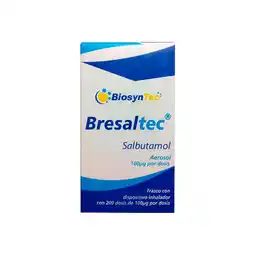 Farmacias YZA Bresaltec Salbutamol Aerosol 100Mcg oferta