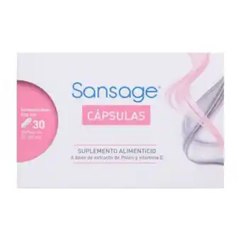 Farmacias YZA Sansage 500Mg 30 Caps oferta