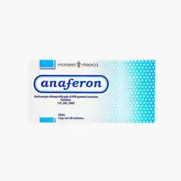 Farmacias YZA Anaferon Adulto Disolución Oral 20 Tabs oferta