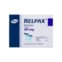 Farmacias YZA Relpax 40Mg 2 Tabs oferta