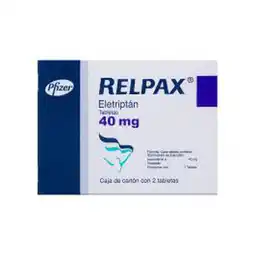 Farmacias YZA Relpax 40Mg 2 Tabs oferta
