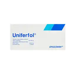 Farmacias YZA Uniferfol 36Mg/0.8Mg 30 Caps oferta